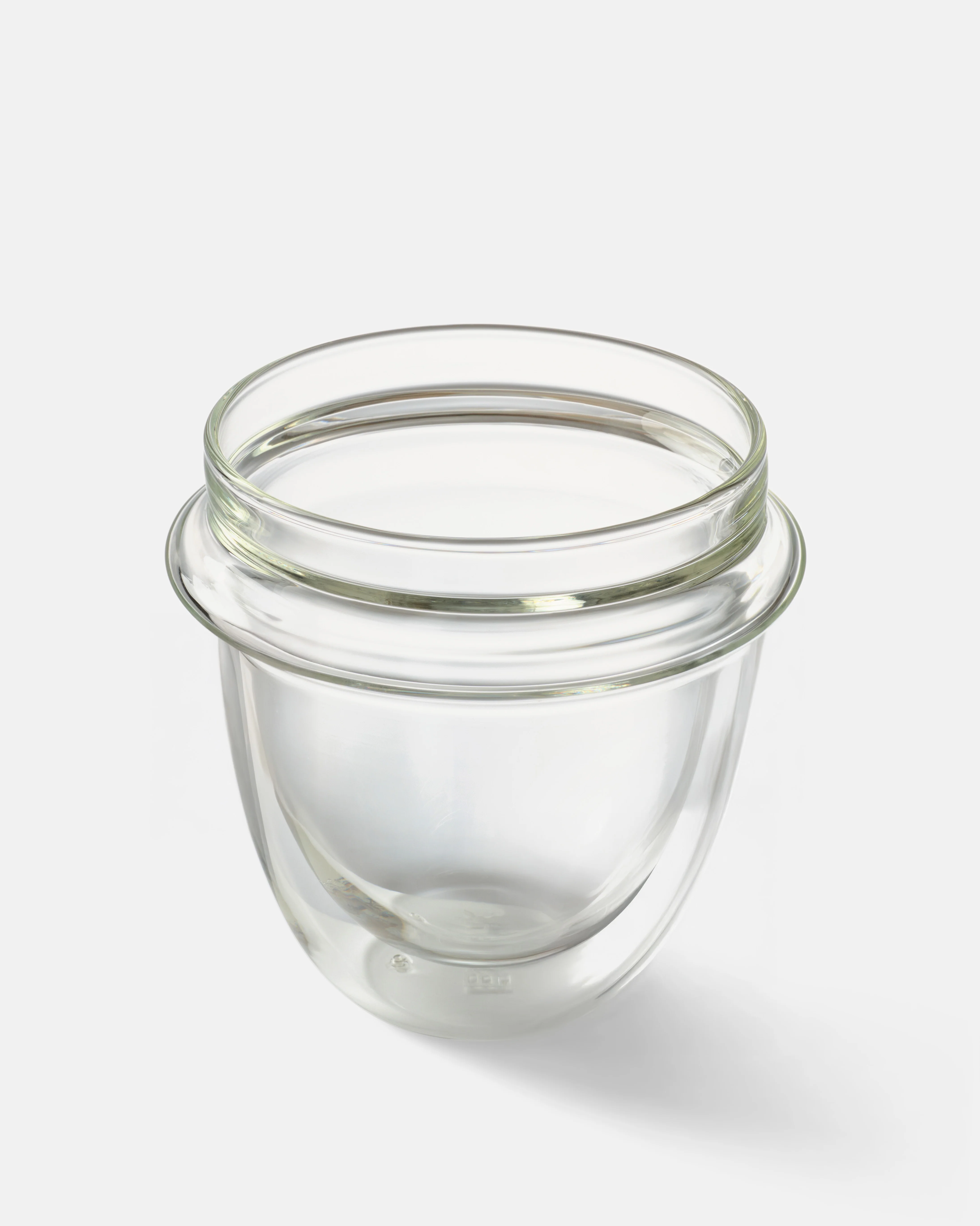Insulated Glass Cup 10oz Clear - Image 2