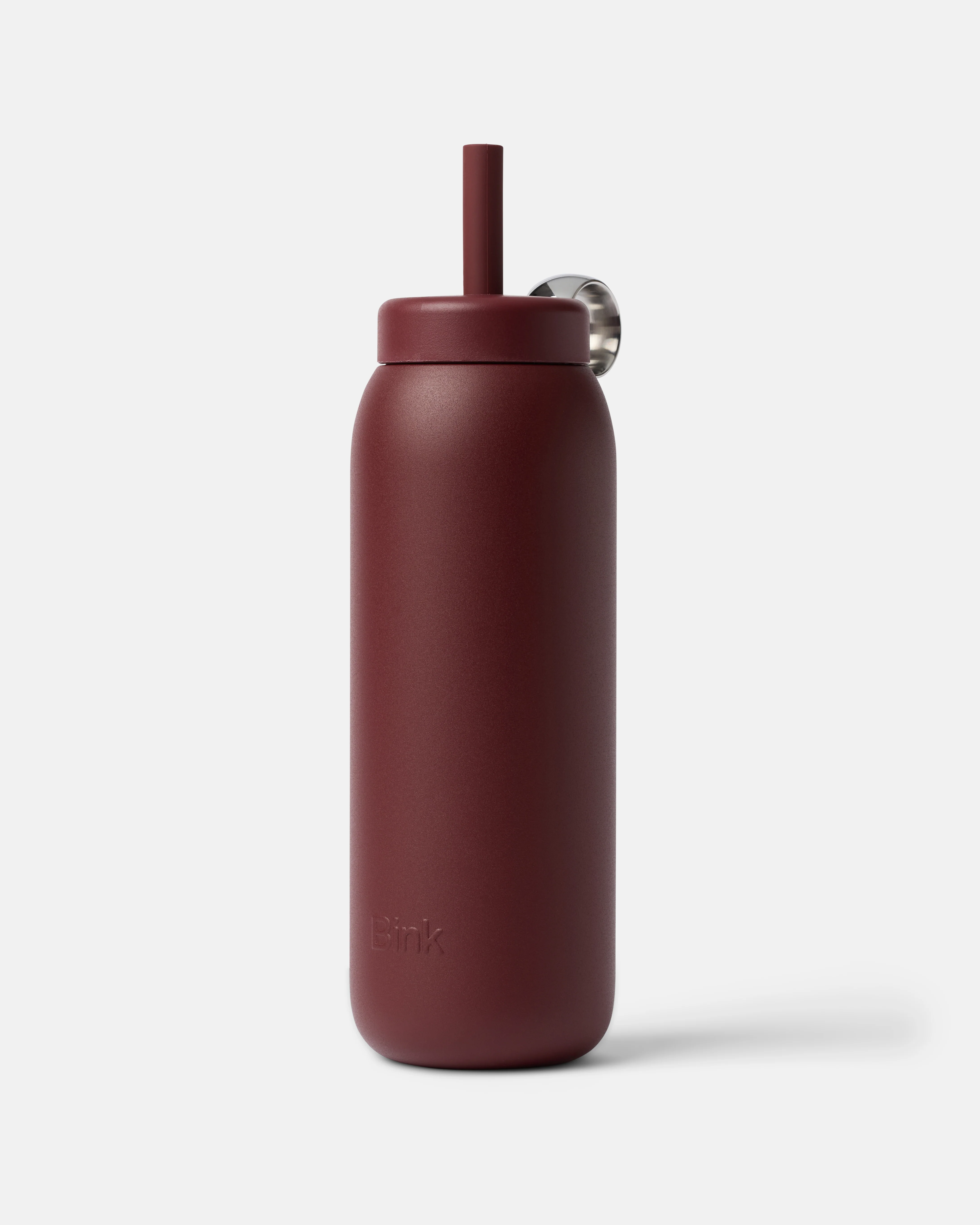 Stainless Straw Cap 24oz Black Cherry - Image 2