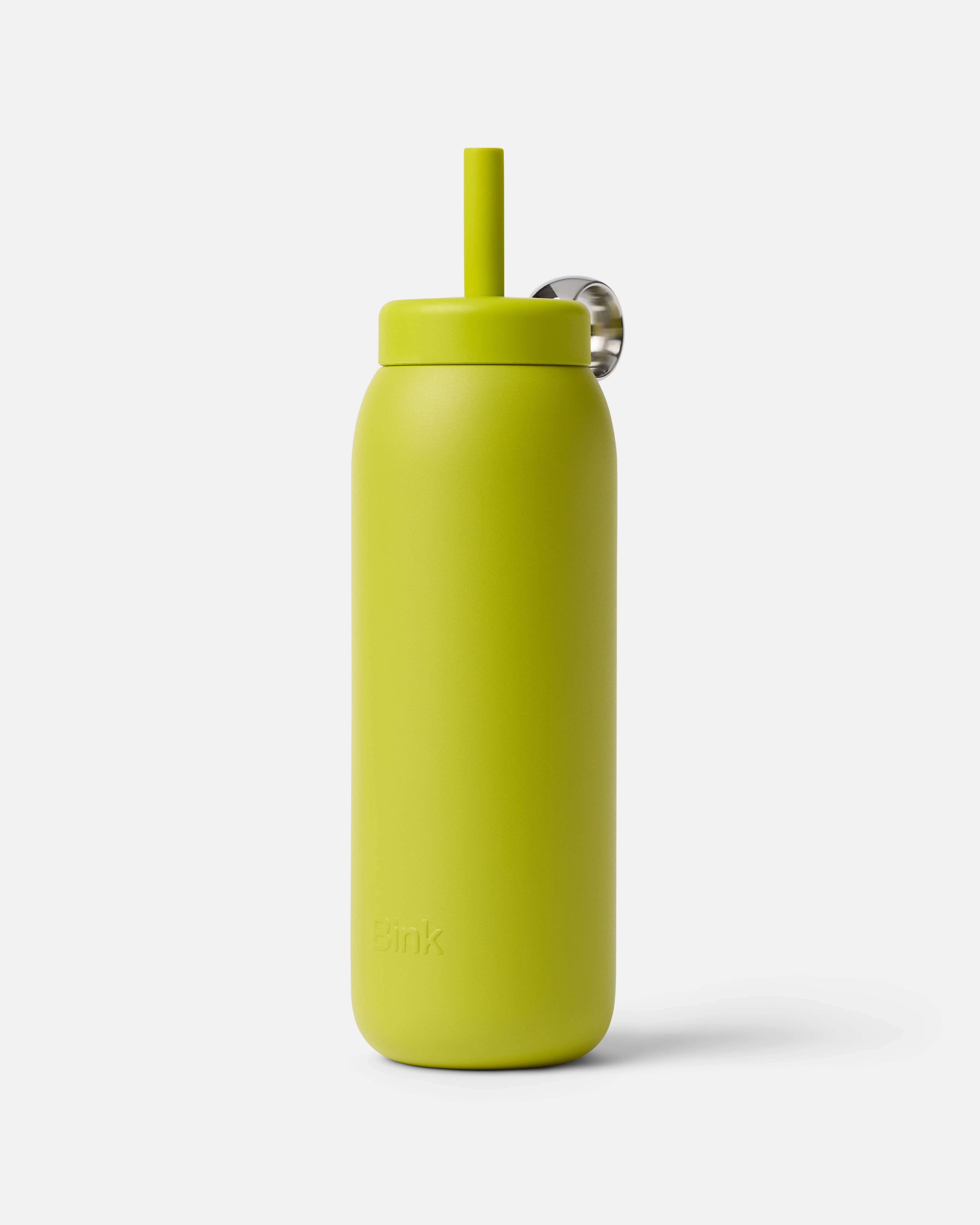 Stainless Straw Cap 24oz Chartreuse - Image 2