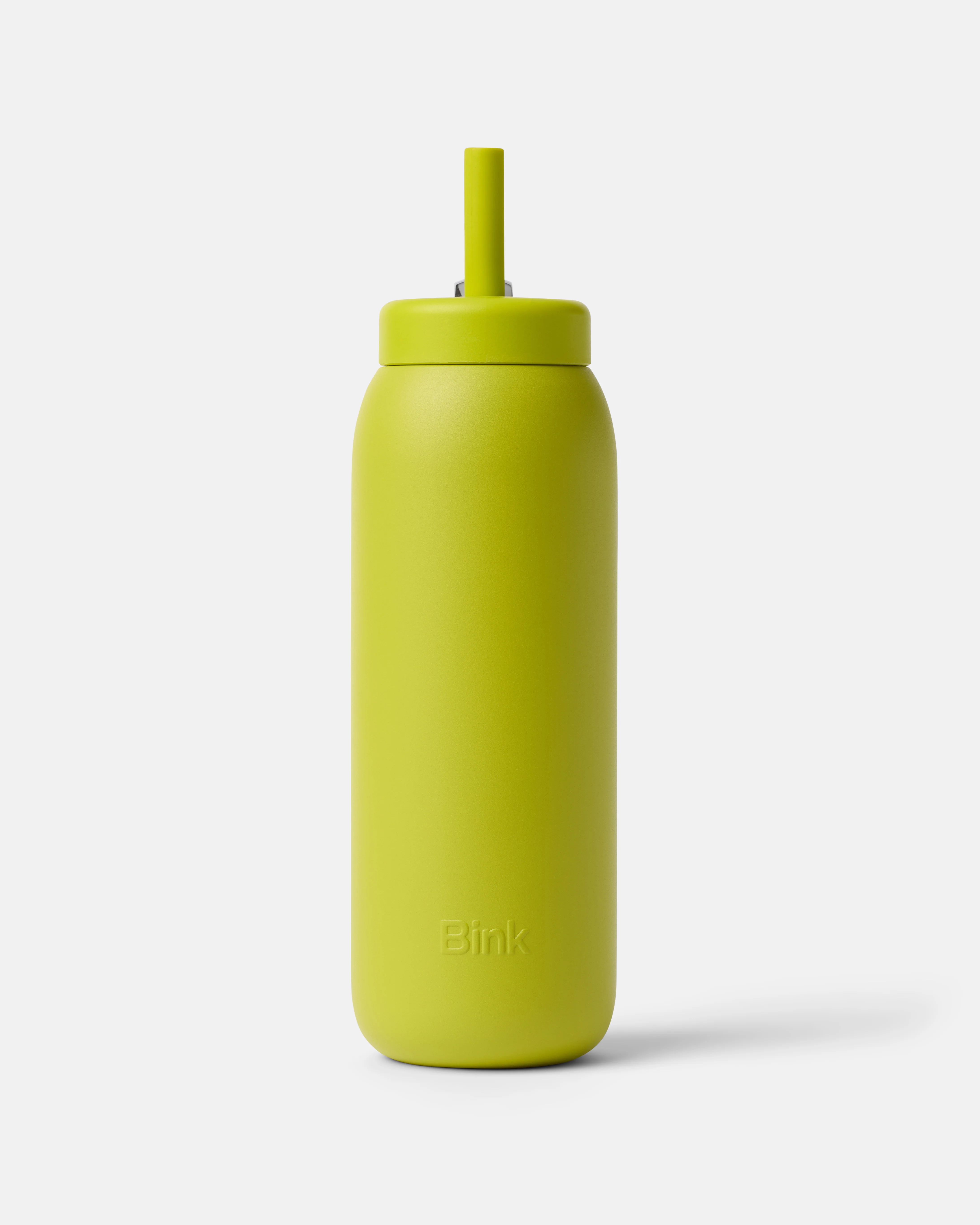 Stainless Straw Cap 24oz Chartreuse - Image 3