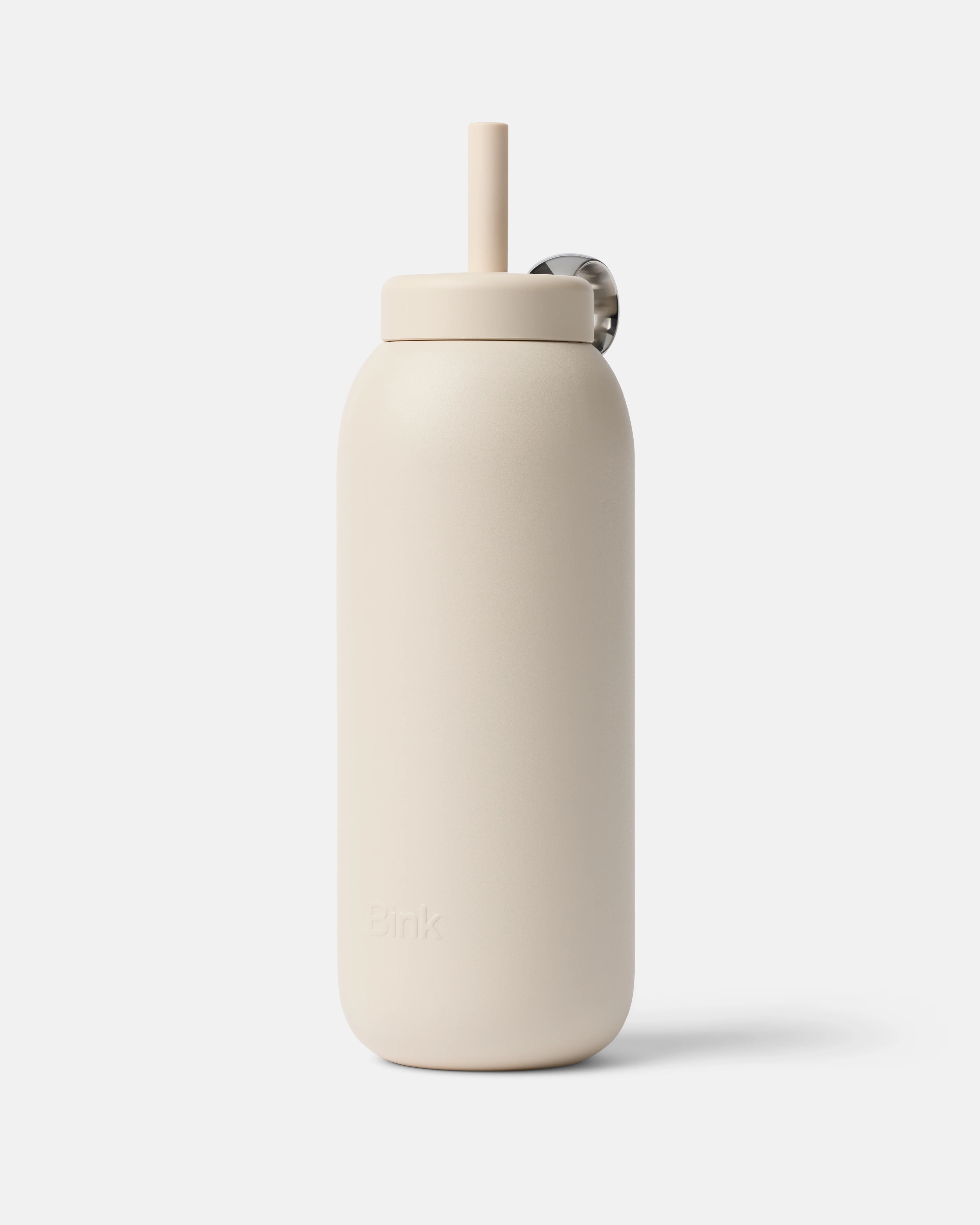 Stainless Straw Cap 32oz Almond - Image 2