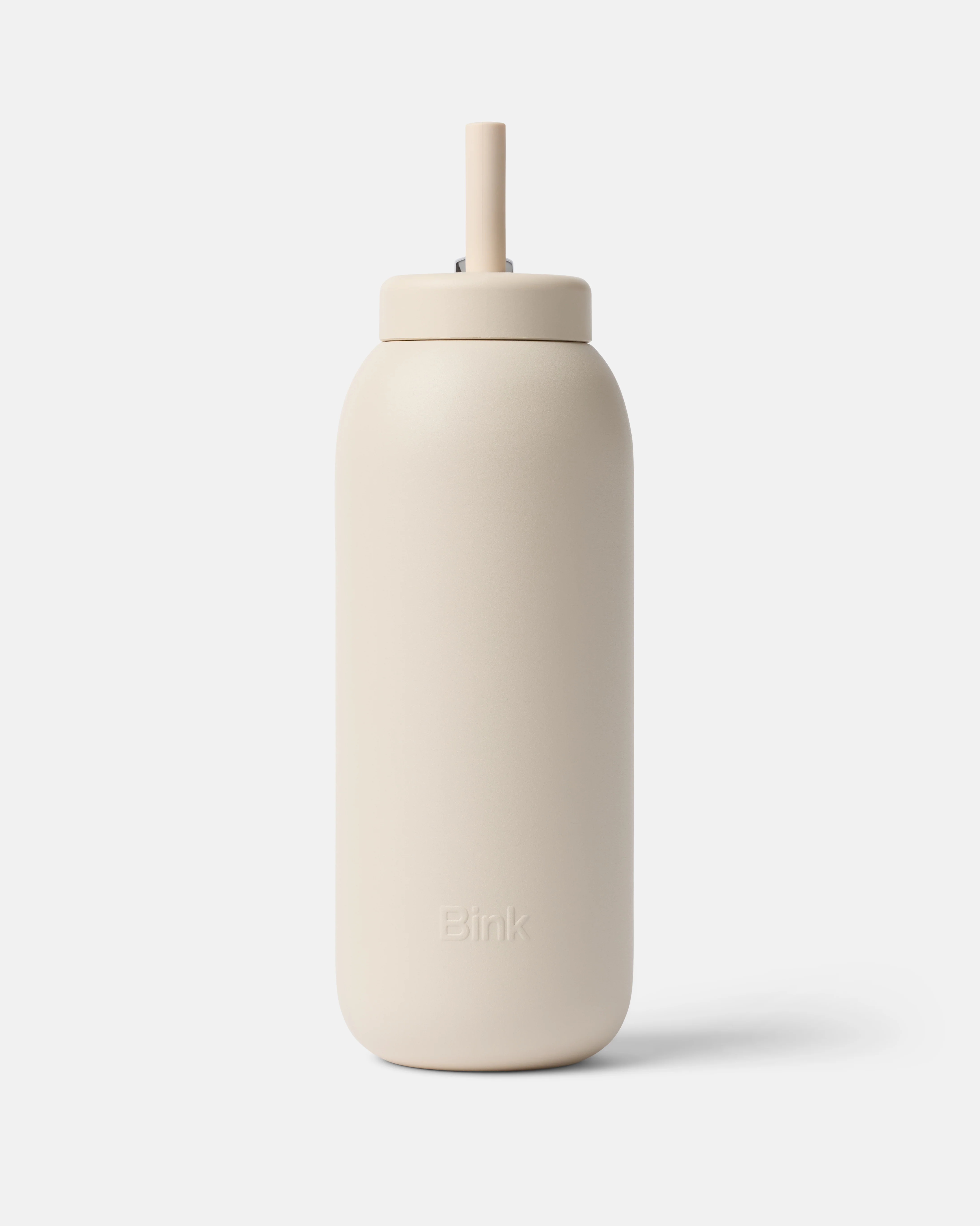 Stainless Straw Cap 32oz Almond - Image 3