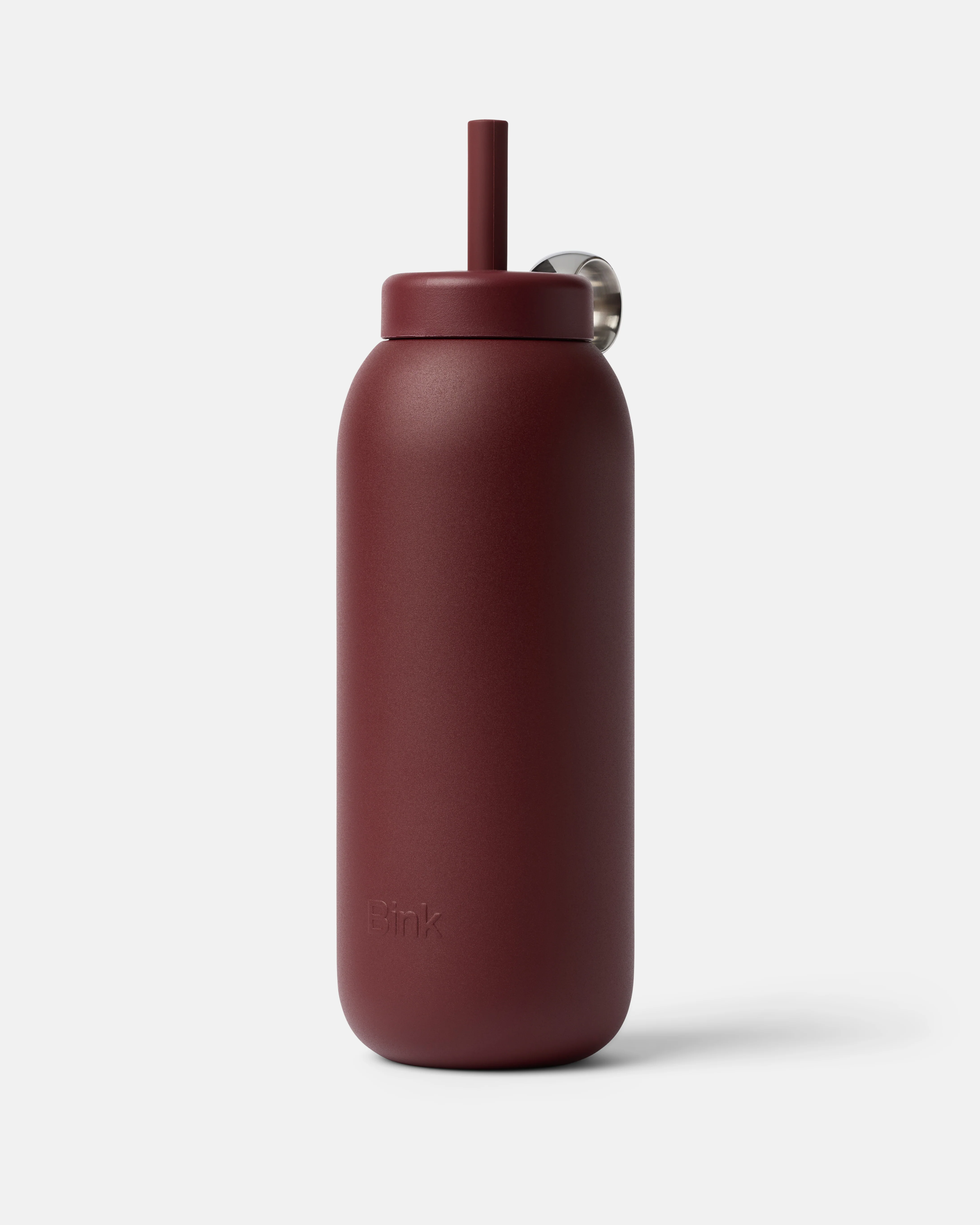Stainless Straw Cap 32oz Black Cherry - Image 2